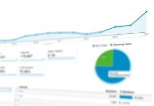 Blurred out analytics